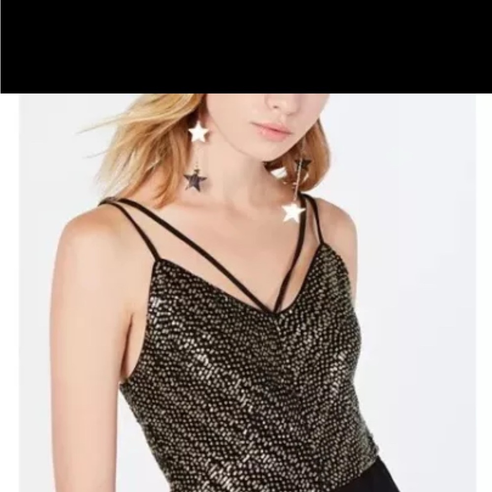 As U Wish Cocktail Jumpsuit size 11 Juniors - Picture 2 of 12